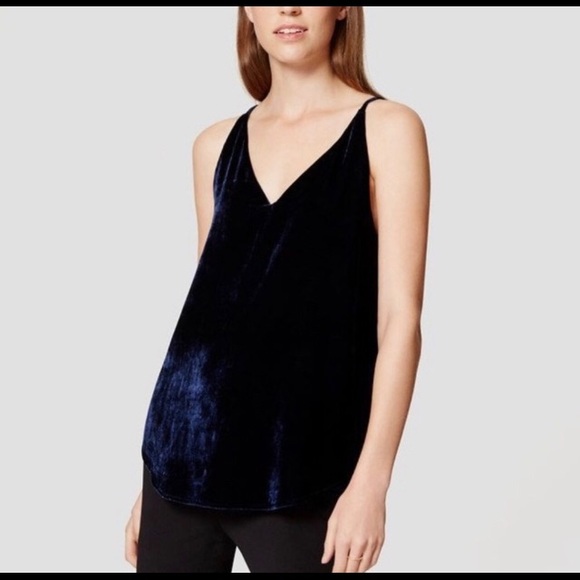 LOFT Velvet Tank/Cami - Picture 1 of 7